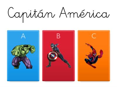 Lectura comprensiva "Vengadores"