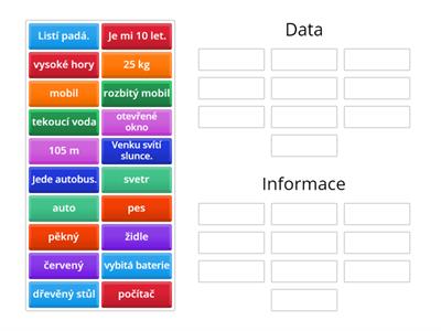 Data a informace 01