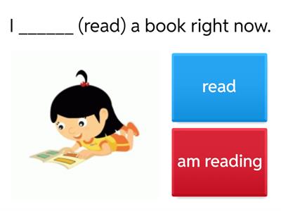  Present Simple / Present Continuous