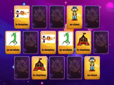 Cirque pour maternelle FLE 