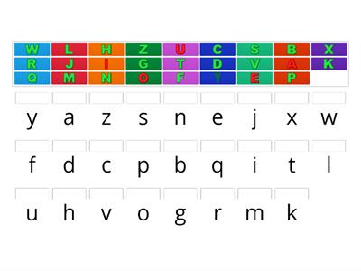  Capital Letters Match Up - Revised