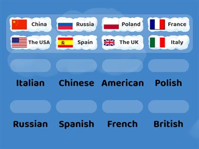  Countries & Nationalities.