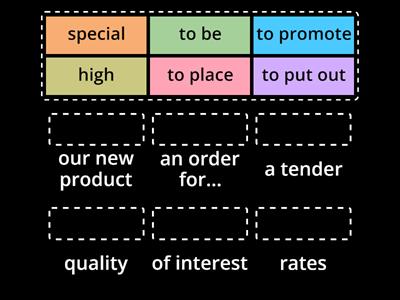 Vocabulary - Offers and Tenders English for Sales and Purchasing Unit 3 ex 3 