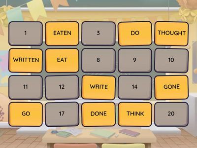 VERB vs PAST PARTICIPLE