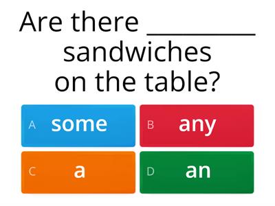 9ASome - Any - A/An (Countables/Uncountables)