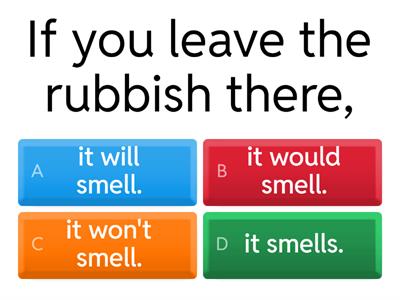 ARK ESOL First & Second Conditional matching