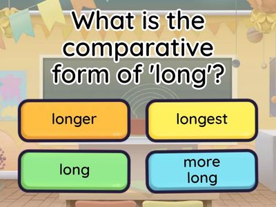 Degrees of Comparison Quiz