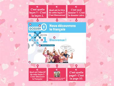 Premiers pas en français!