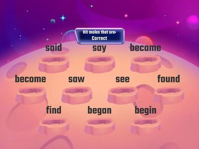 Irregular Verbs 2 - Past simple