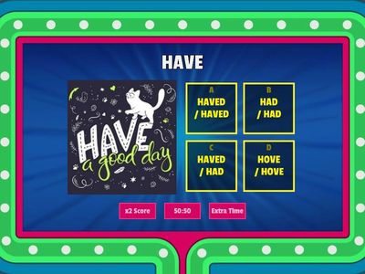 IRREGULAR VERBS [HAVE-LEAD]