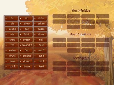 Irregular verbs set 2 (11-20)