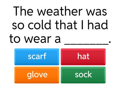 Vocabulary in Context Quiz