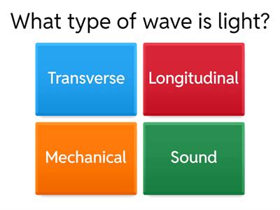Quiz: Light Properties