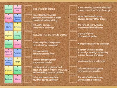 Amplify - Unit 1 Vocabulary