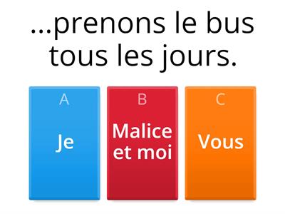 les verbes du 3ème groupe et irréguliers