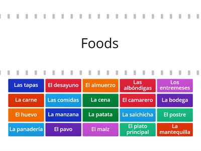 Los Alimentos