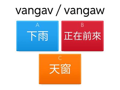 師大-天窗-生詞