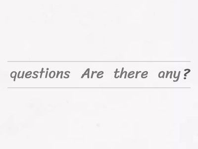 Re-order the questions