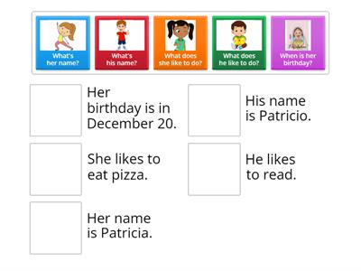 Basic questions her/his