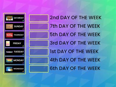 Days of the week