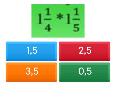 Өзара кері сандарды көбейту