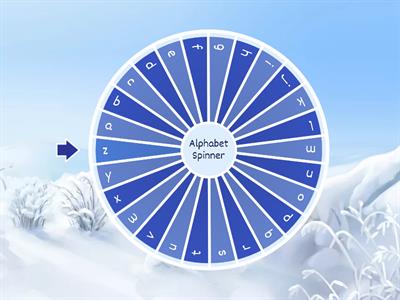 Alphabet Spinner (lowercase)