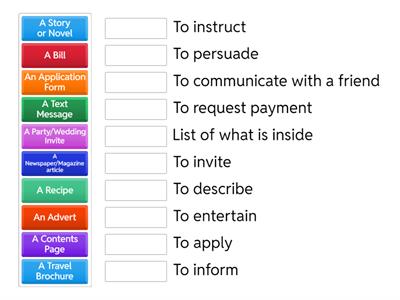 FS PoT - Matching Task