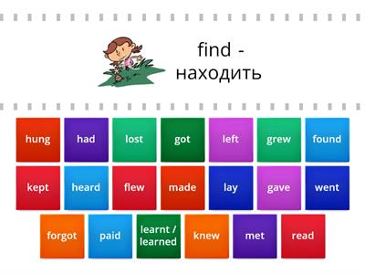 Irregular verbs_2d form_part2