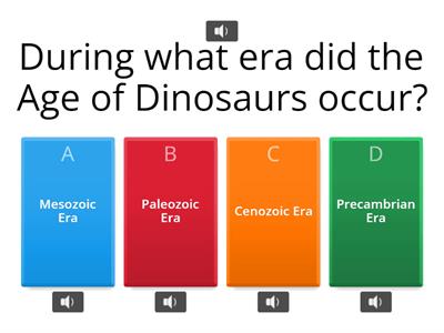 The Age of Dinosaurs