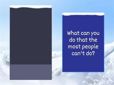 Speaking cards - modal verbs