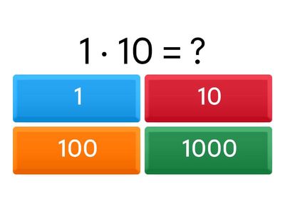 Разогрев: умножаем и делим на 10, 100, 1000