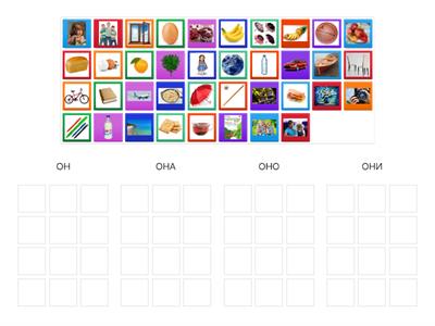 Он, она, оно, они 