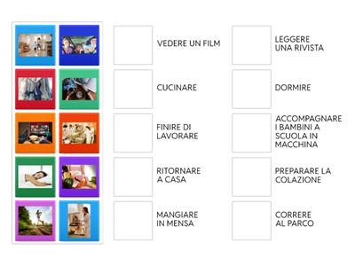 A1 - VERBI ROUTINE / LESSICO A1