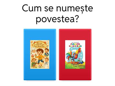 Mircea și călătoria prin Țara Meseriilor - Quiz