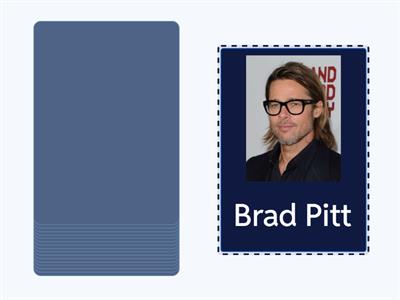 Physical description - Famous people