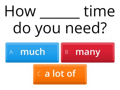 Much, many,  a lot of 