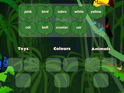 Toys, colours and animals (Family and Friends 1)