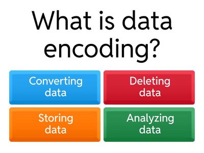 Data Encoding in Computer Science