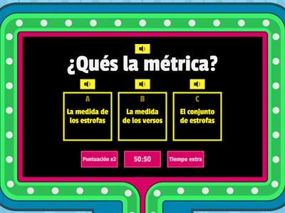 tipos de versos y estrofas