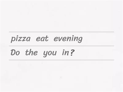  Present Simple - interrogative 