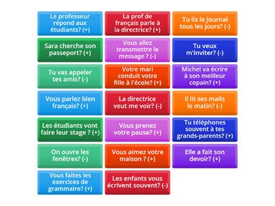 répondre aux questions / PRONOMS COMPLEMENTS     COD COI