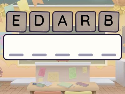 UNSCRAMBLED THE LETTER 