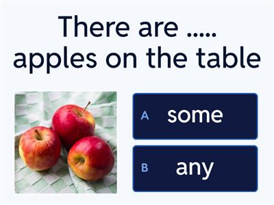 There is/There are (some,any)