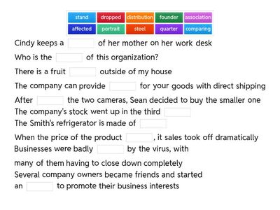 Unit 6 Language notes