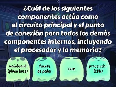 COMPONENTES INTERNOS DEL COMPUTADOR 