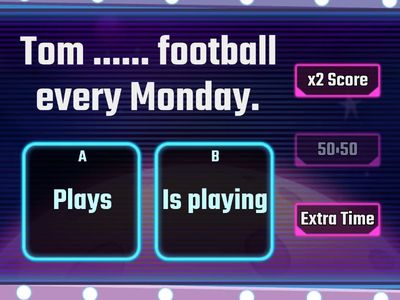 Present Simple- Present Continuous 