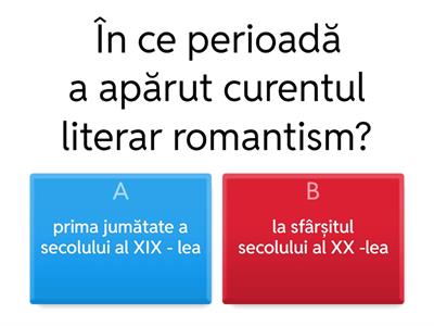Fișă de lucru - curente literare -clasa a XII a I