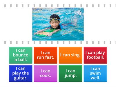 I can ( can ability)