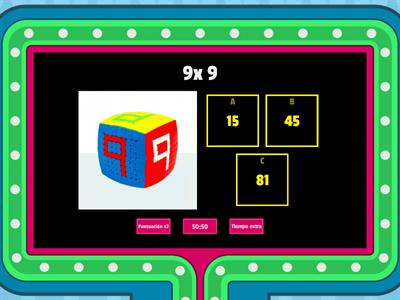 tablas de multiplicar 