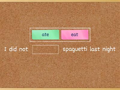 Simple past negative and questions 